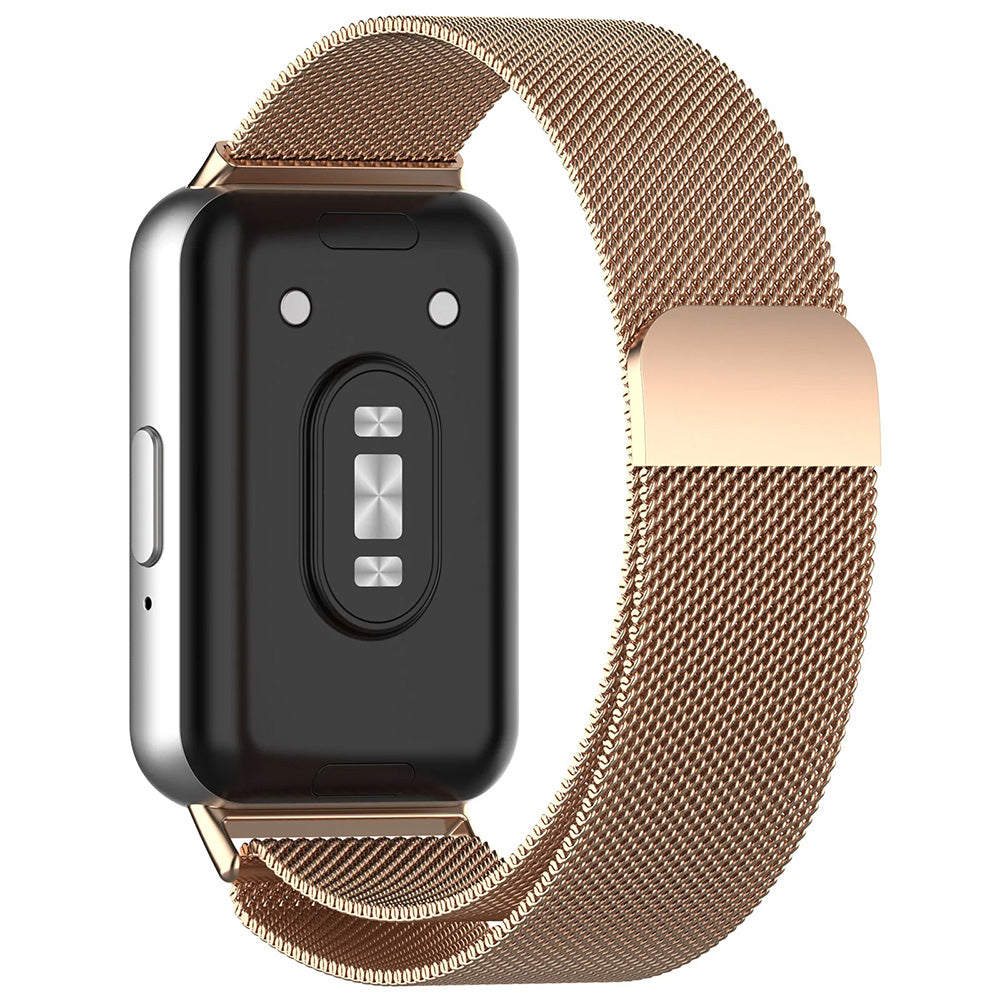 Cinturino Techsuit W009 per Samsung Galaxy Fit3 R39M, Rosa Dorato