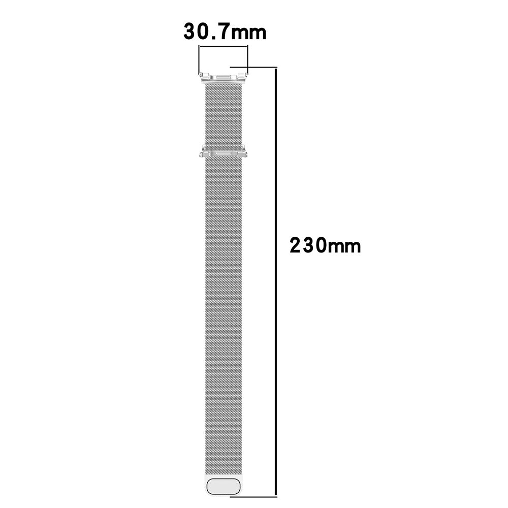 Cinturino Techsuit W009 per Samsung Galaxy Watch 8 Classic / Watch8 44mm / Watch 8 40mm, Grigio