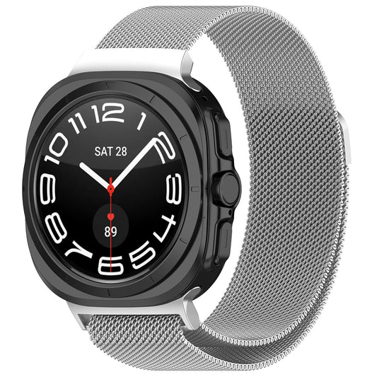 Techsuit W009 Strap for Samsung Galaxy Watch Ultra, Silver