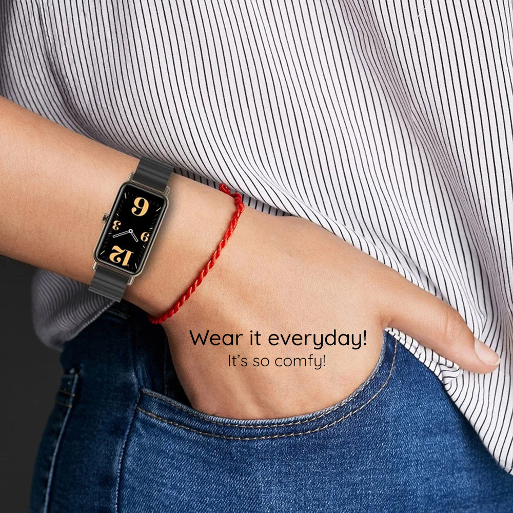 Cinturino Techsuit W012 per Garmin Instinct / Approach / Fenix Watch Series, 20mm, Argento