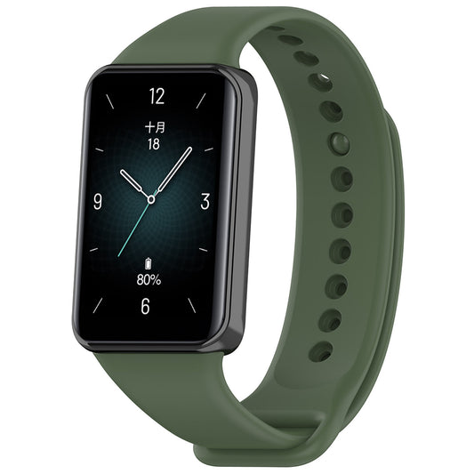 Techsuit W014 Strap for Honor Band 9, Dark Green