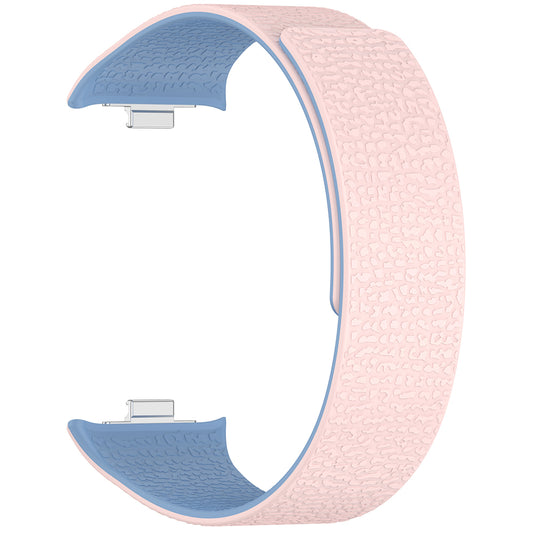 Cinturino Techsuit W016 per Xiaomi Smart Band / Watch Series, Rosa Blu