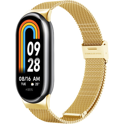Cinturino Techsuit W022 per Xiaomi Smart Band 9 / 8, 15mm, Dorato