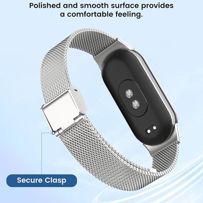 Cinturino Techsuit W022 per Xiaomi Smart Band 9 / 8, 15mm, Dorato