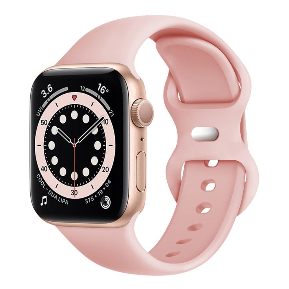 Cinturino Techsuit W031 per Apple Watch 49mm / 46mm / 45mm / 44mm / 42mm Series, Rosa Chiaro