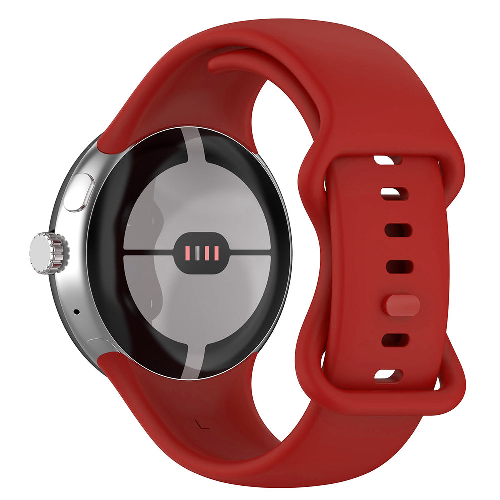 Cinturino Techsuit W031 per Google Pixel Watch 3 41mm / Watch 2 / Watch, Rosso