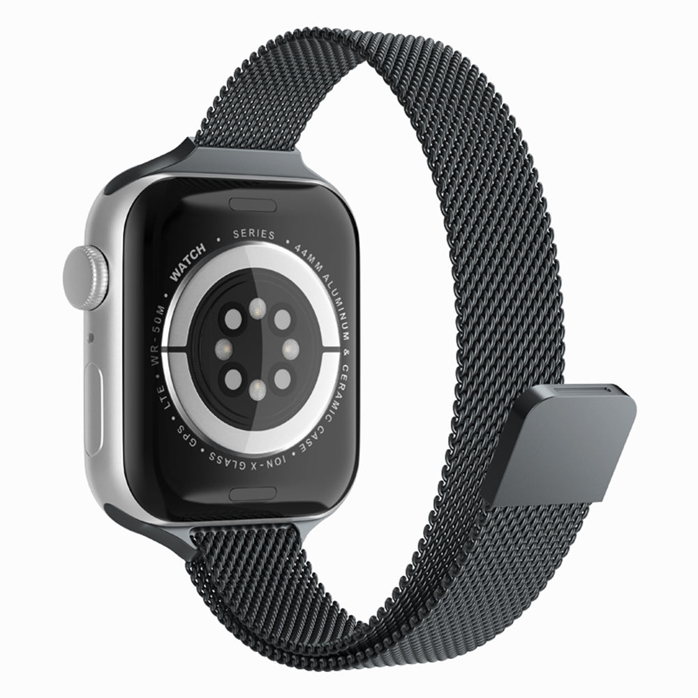 Cinturino Techsuit W034 per Apple Watch 42mm / 41mm / 40mm / 38mm Series, Nero