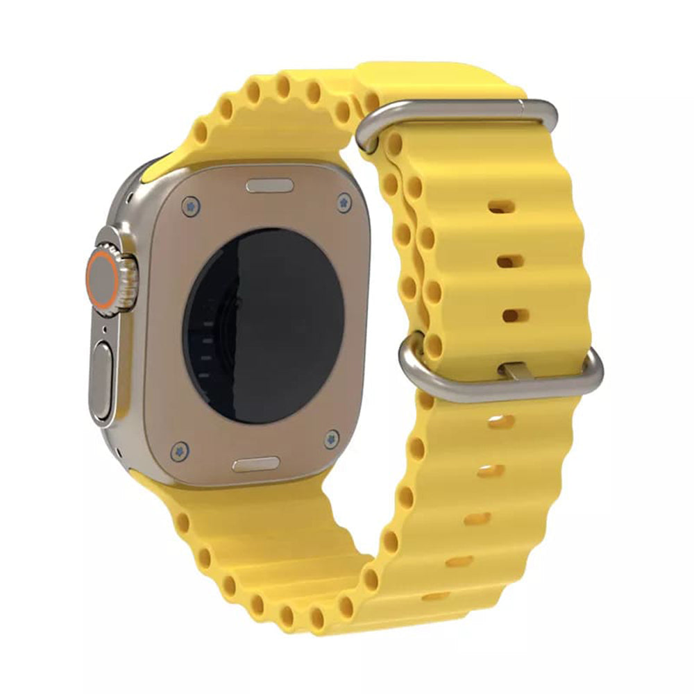 Cinturino Techsuit W038 per Apple Watch 42mm / 41mm / 40mm / 38mm Series, Giallo
