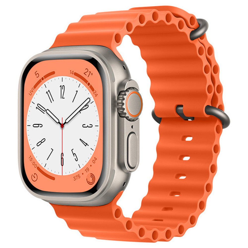 Cinturino Techsuit W038 per Apple Watch 42mm / 41mm / 40mm / 38mm Series, Arancione