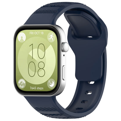 Cinturino Techsuit W050 per Huawei Watch Fit 4 Pro / Watch Fit 4 / Watch Fit 3, Blu