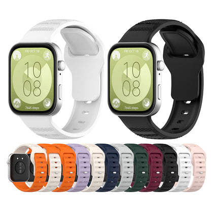 Cinturino Techsuit W050 per Huawei Watch Fit 4 Pro / Watch Fit 4 / Watch Fit 3, Blu