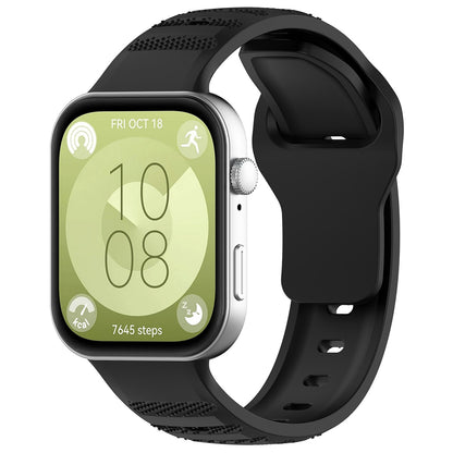 Cinturino Techsuit W050 per Huawei Watch Fit 4 Pro / Watch Fit 4 / Watch Fit 3, Nero