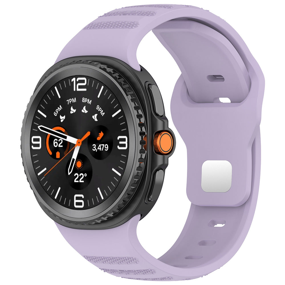 Cinturino Techsuit W050 per Samsung Galaxy Watch 8 Classic / Watch8 44mm / Watch 8 40mm, Viola
