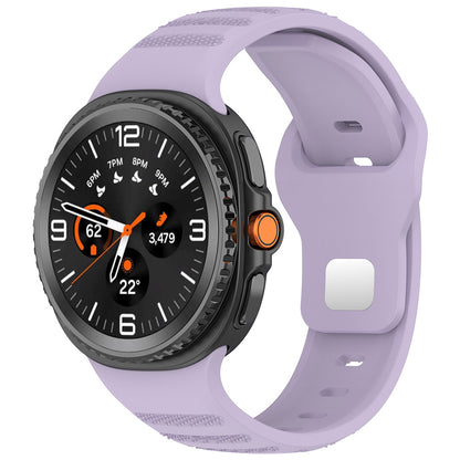 Cinturino Techsuit W050 per Samsung Galaxy Watch 8 Classic / Watch8 44mm / Watch 8 40mm, Viola