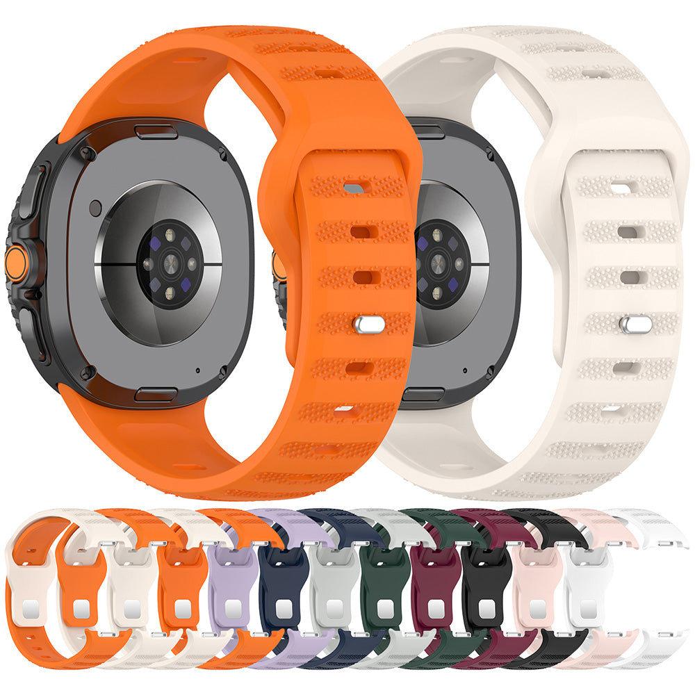 Cinturino Techsuit W050 per Samsung Galaxy Watch 8 Classic / Watch8 44mm / Watch 8 40mm, Viola