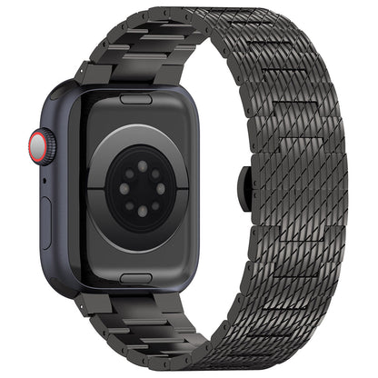 Cinturino Techsuit W052 per Apple Watch 42mm / 41mm / 40mm / 38mm Series, Nero