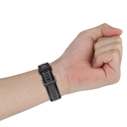 Cinturino Techsuit W053 per Huawei Watch / Garmin Watch Series, 18mm, Bianco.