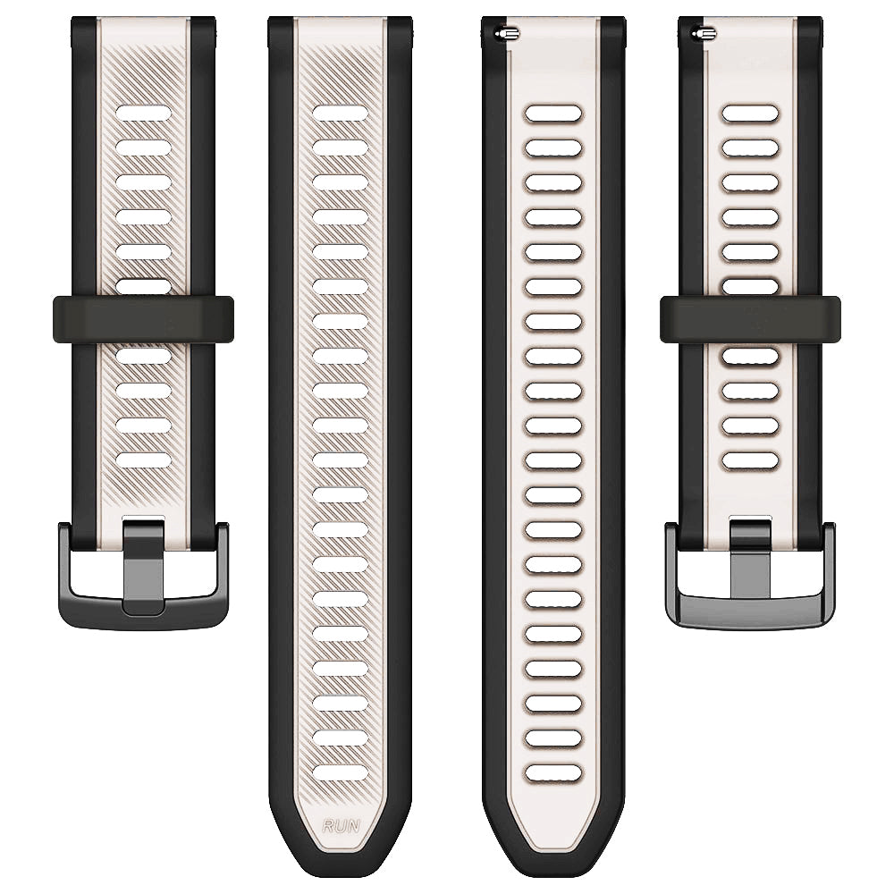 Cinturino Techsuit W053 per Samsung Galaxy Watch / Huawei Watch Series, 20mm, Beige