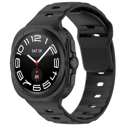 Cinturino Techsuit W055 per Samsung Galaxy Watch Ultra, Nero