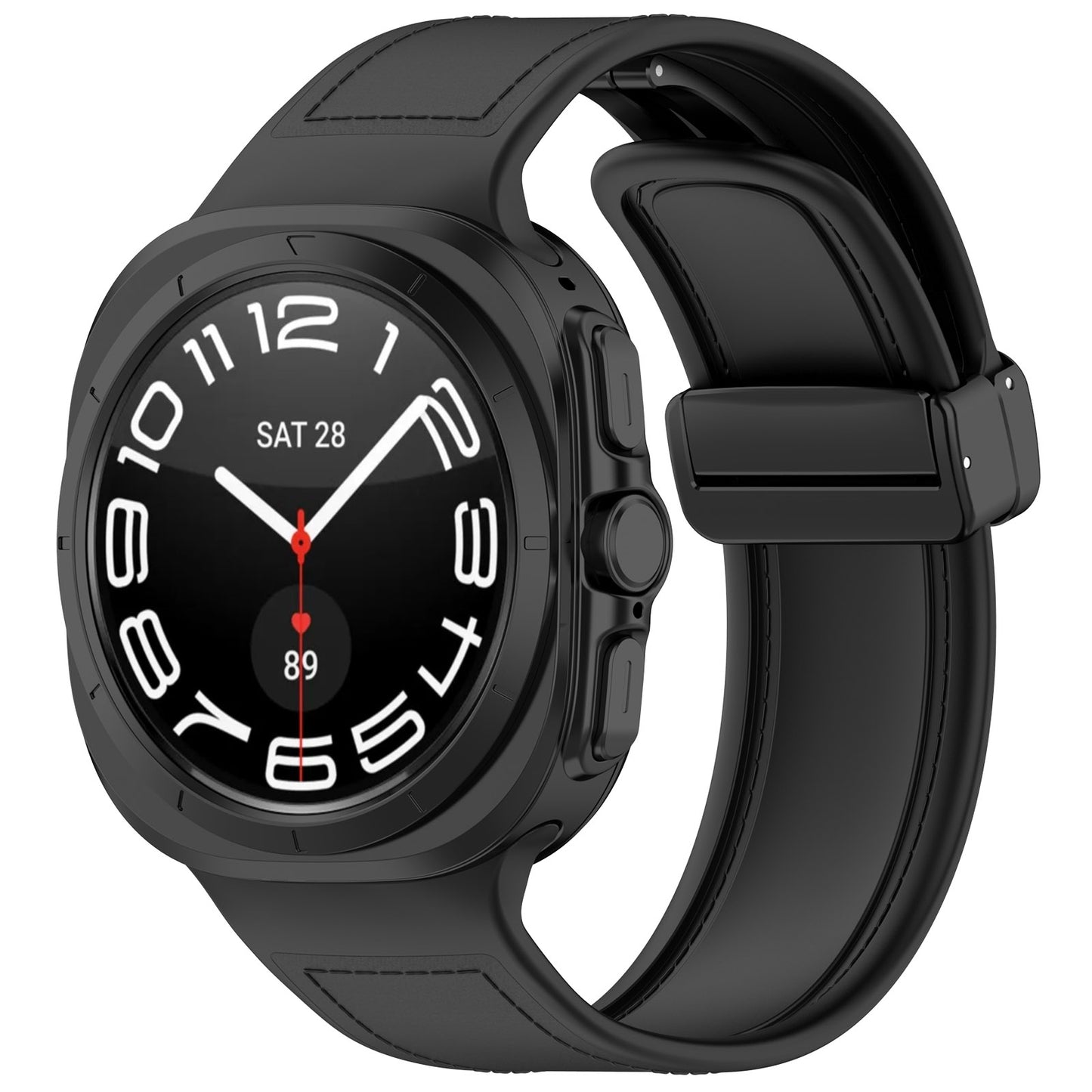 Cinturino Techsuit W056 per Samsung Galaxy Watch Ultra, Nero