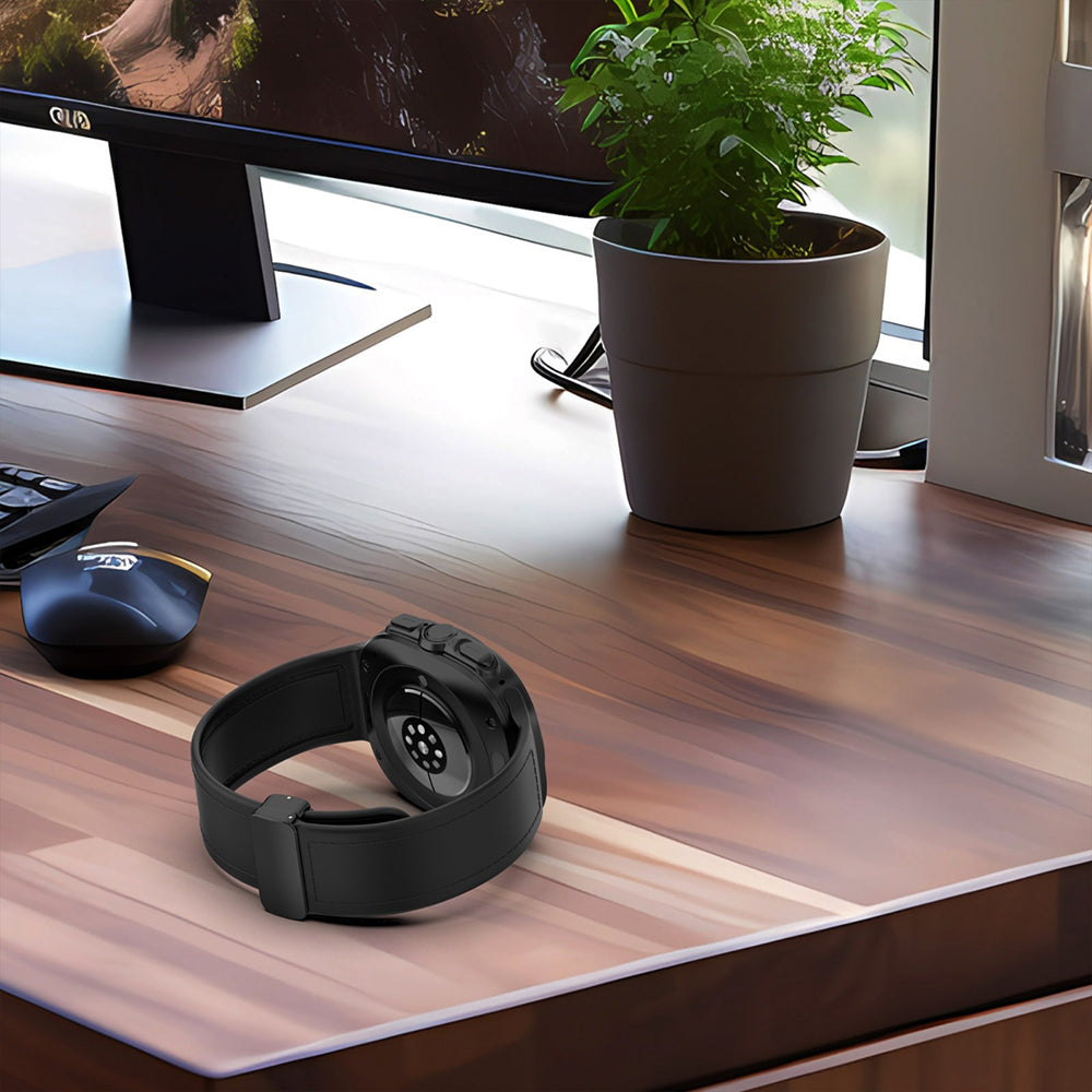 Cinturino Techsuit W056 per Samsung Galaxy Watch Ultra, Nero