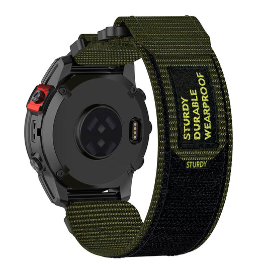 Cinturino Techsuit W057 per Garmin Instinct / Approach / Fenix Watch Series, 20mm, Verde