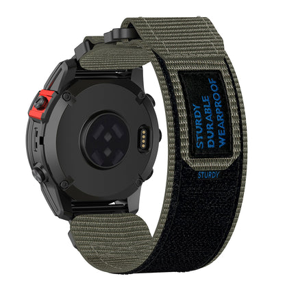 Cinturino Techsuit W057 per Garmin Watch Fenix / Forerunner Series, 22mm, Grigio