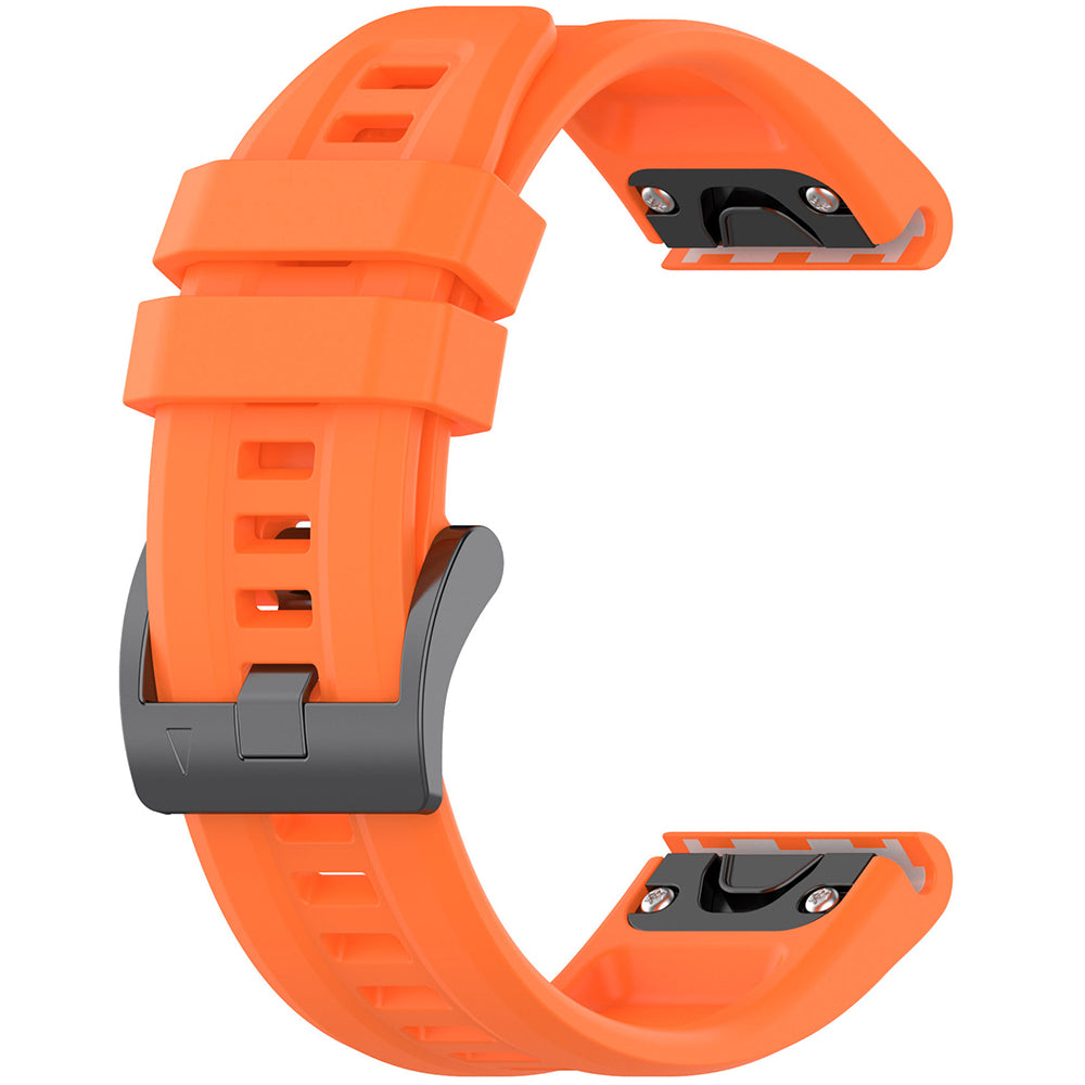 Cinturino Techsuit W060 per Garmin Watch Fenix / Forerunner Series, 22mm, Arancione