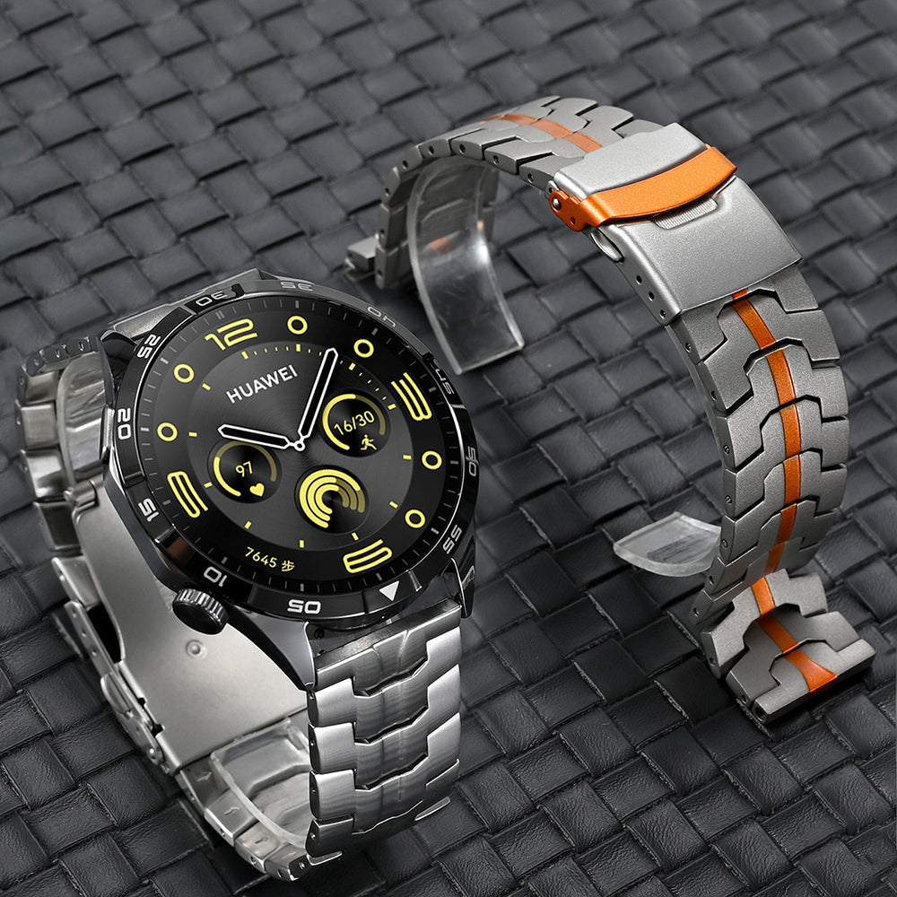 Cinturino Techsuit W063 per Huawei Watch / Xiaomi Watch Series, Grigio
