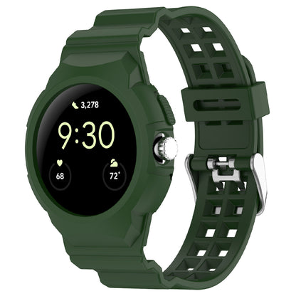 Cinturino Techsuit W065 per Google Pixel Watch 3 41mm / Watch 2 / Watch, Verde