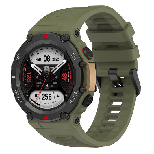 Cinturino Techsuit W067 per Amazfit T-Rex 2, Verde Scuro