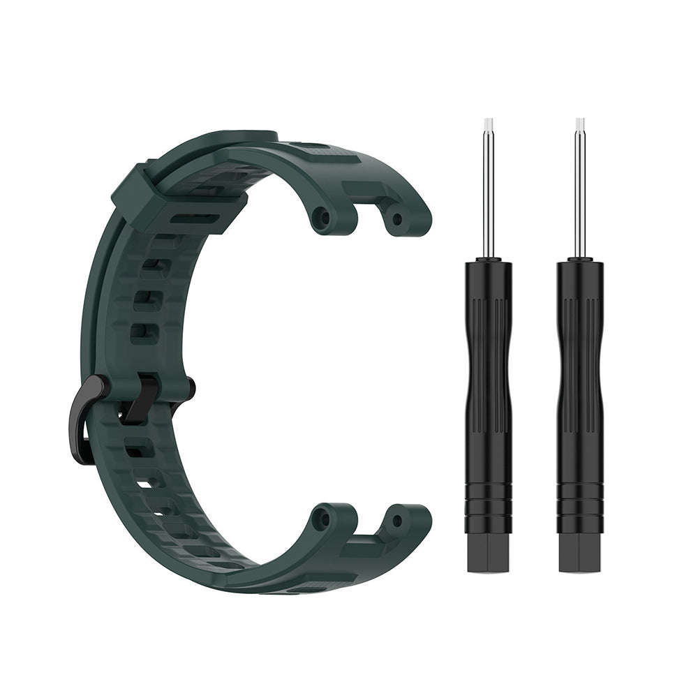 Cinturino Techsuit W067 per Amazfit T-Rex Pro / T-Rex, Verde Scuro