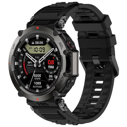 Cinturino Techsuit W067 per Amazfit T-Rex Ultra, Nero