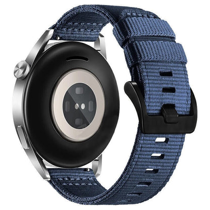 Cinturino Techsuit W070 per Samsung Galaxy Watch / Huawei Watch Series, 20mm, Blu navy