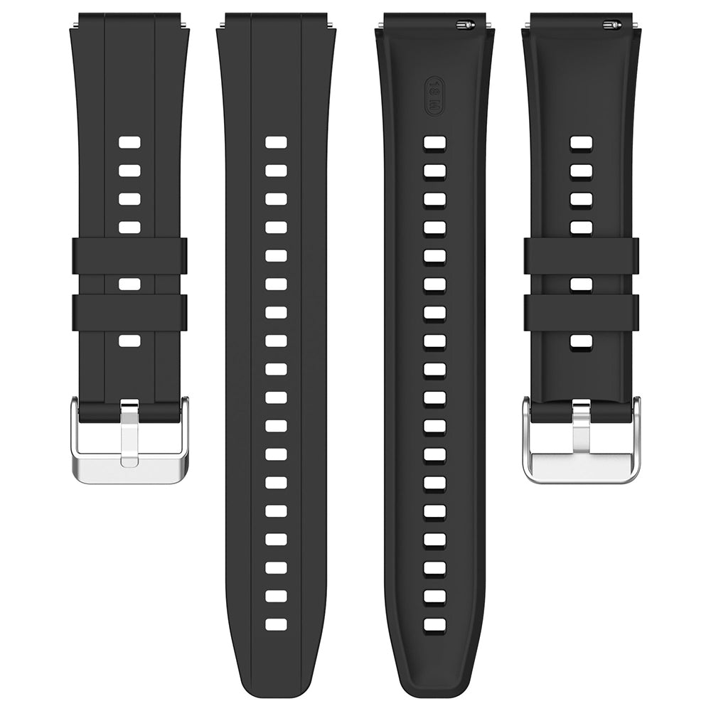 Techsuit W075 Strap for Huawei Watch / Garmin Watch Series, 18mm, Grey