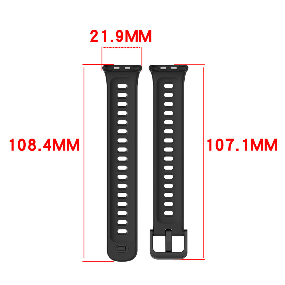 Cinturino Techsuit W081 per Honor Band 11 / 11 Pro, grigio beige