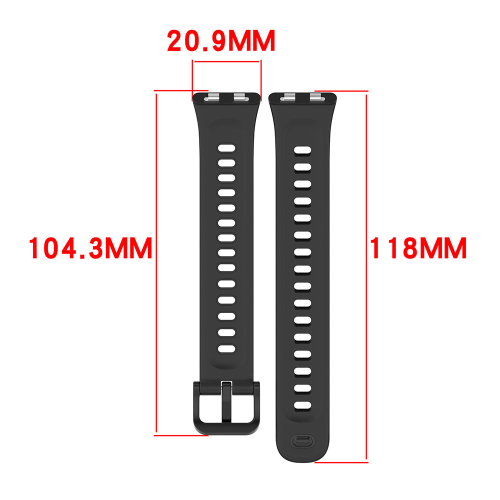 Cinturino Techsuit W081 per Huawei Band 11 / 11 Pro, Crema
