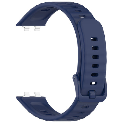 Cinturino Techsuit W082 per Huawei Band 11 / 11 Pro, Blu Navy