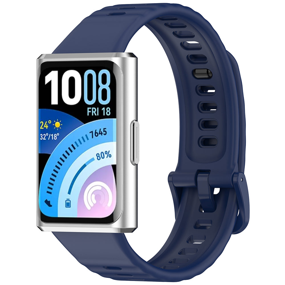 Cinturino Techsuit W082 per Huawei Band 11 / 11 Pro, Blu Navy