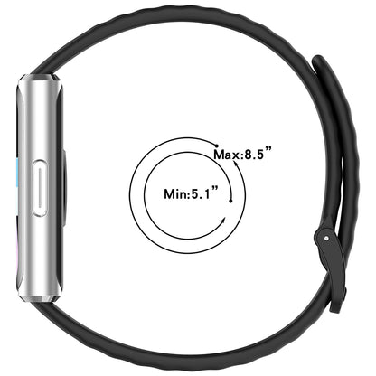 Cinturino Techsuit W082 per Huawei Band 11 / 11 Pro, Blu Navy