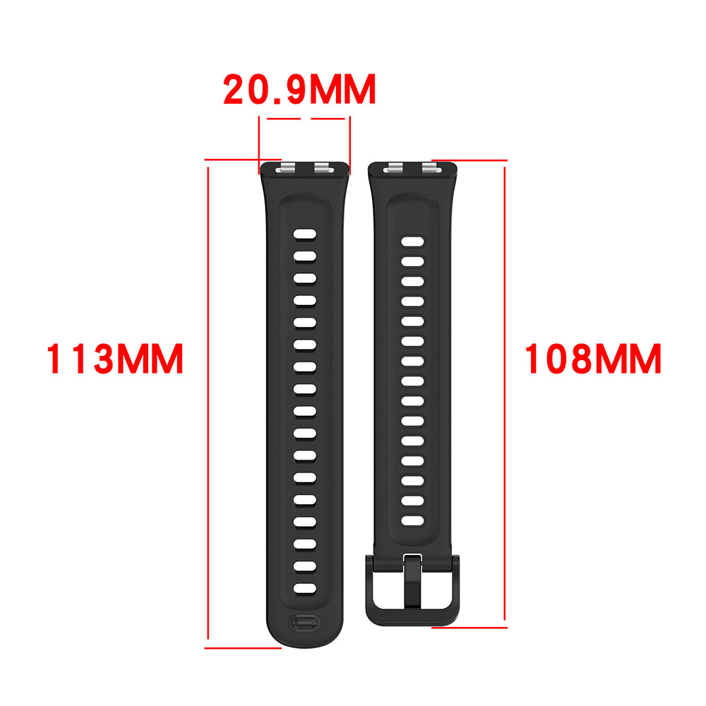 Cinturino Techsuit W082 per Huawei Band 11 / 11 Pro, Blu Navy