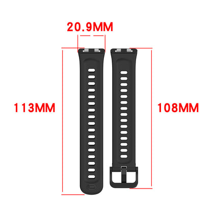 Cinturino Techsuit W082 per Huawei Band 11 / 11 Pro, Blu Navy