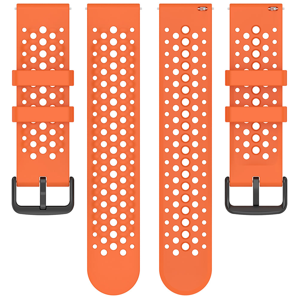 Techsuit W083 Strap for Amazfit Watch / Samsung Watch Series, 22mm, Orange