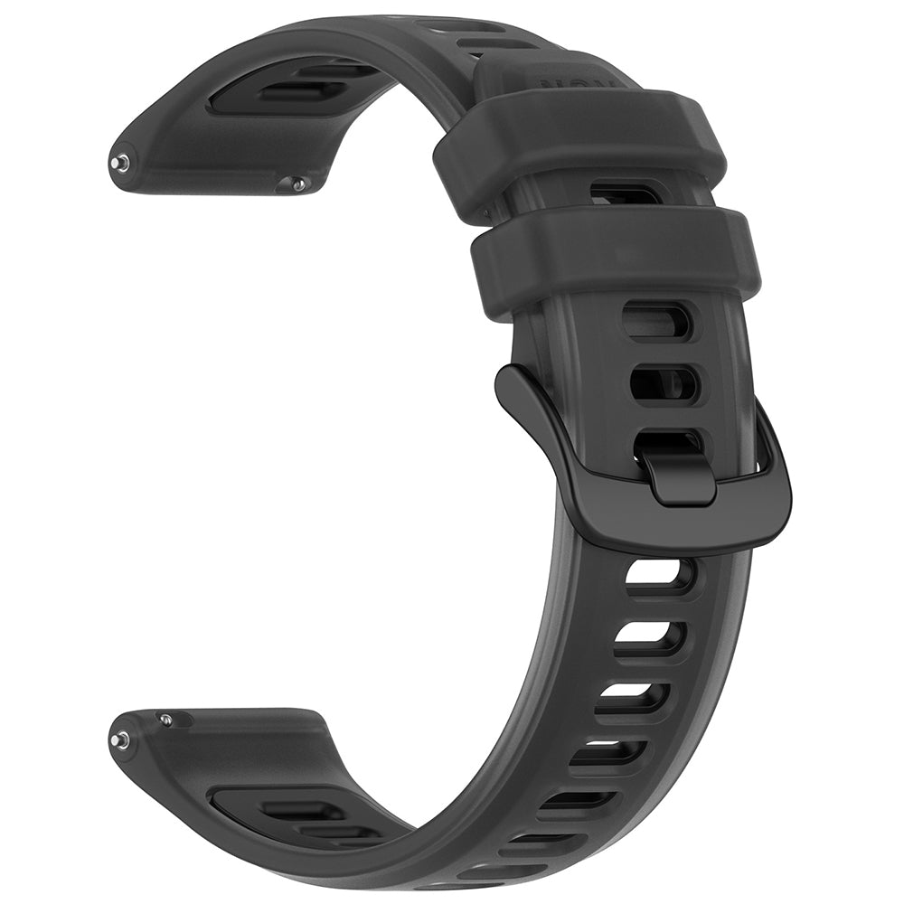 Cinturino Techsuit W084 per Samsung Galaxy Watch / Huawei Watch Series, 20mm, Nero