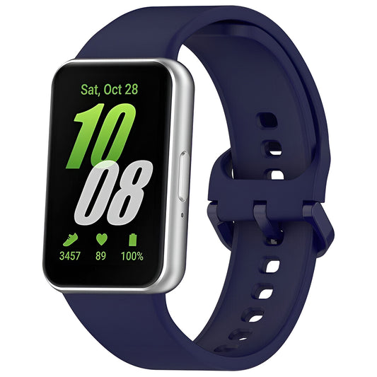 Cinturino Techsuit W086 per Samsung Galaxy Fit3 R39M, Blu Navy