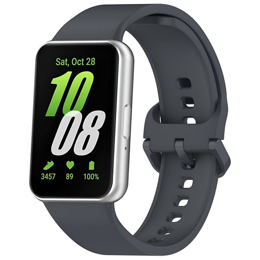Cinturino Techsuit W086 per Samsung Galaxy Fit3 R39M, Grigio