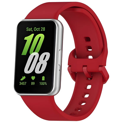 Cinturino Techsuit W086 per Samsung Galaxy Fit3 R39M, Rosso