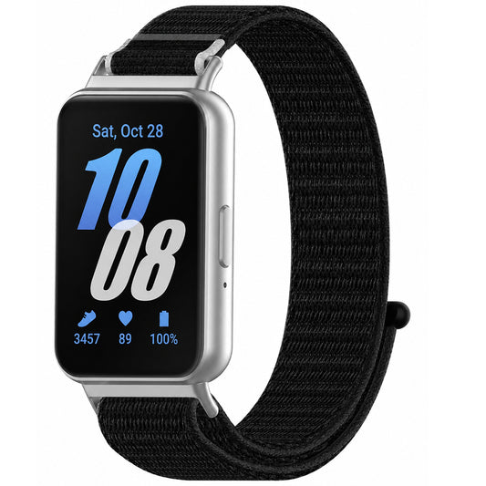 Cinturino Techsuit W087 per Samsung Galaxy Fit3 R39M, Nero