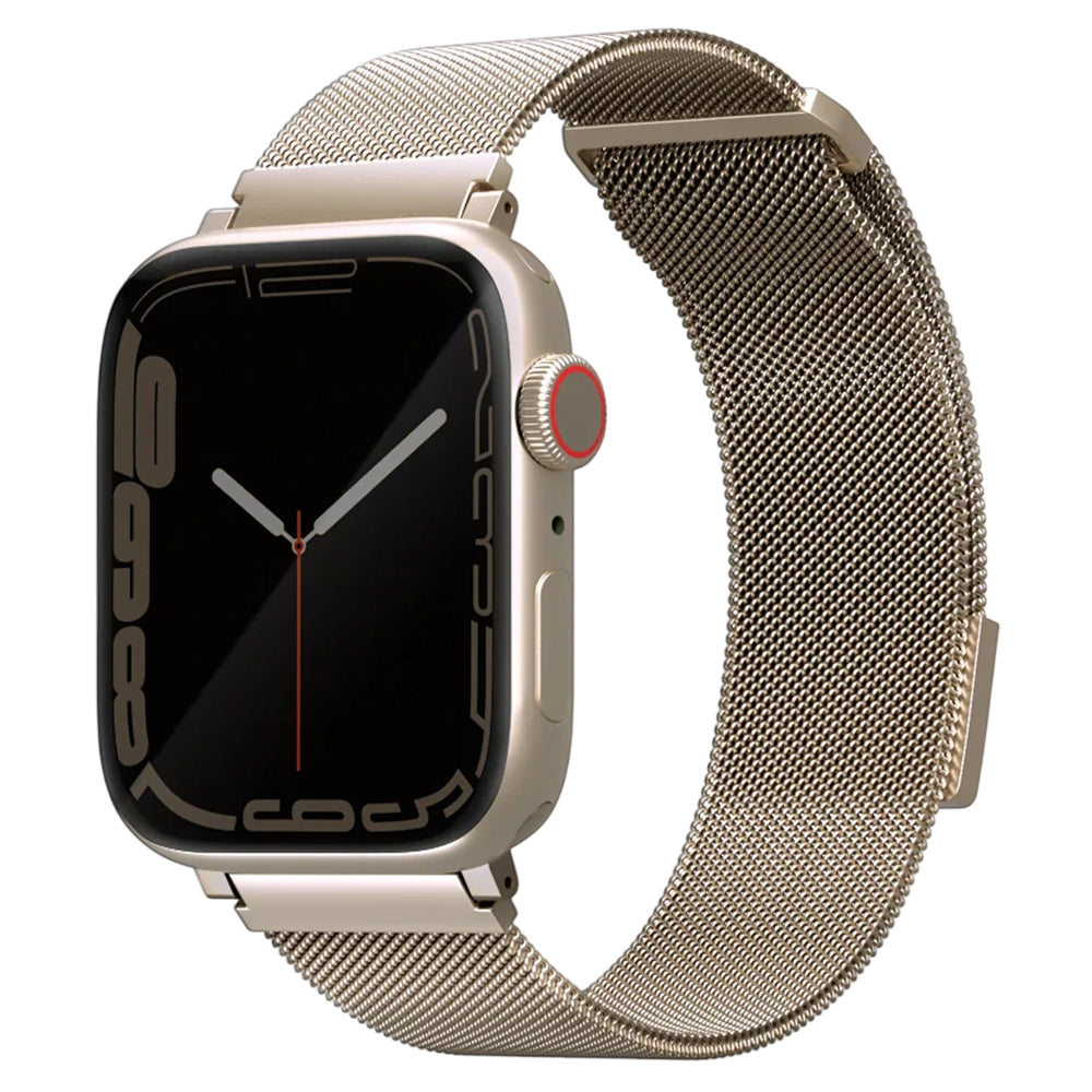 Cinturino UNIQ Dante per Apple Watch 42mm / 41mm / 40mm / 38 Series, Dorato
