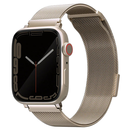 Cinturino UNIQ Dante per Apple Watch 42mm / 41mm / 40mm / 38 Series, Dorato
